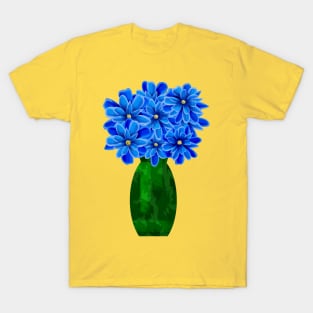 Vase of Blue Flowers T-Shirt